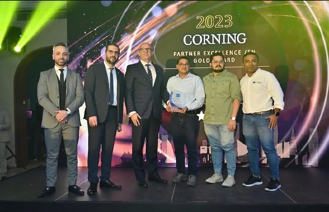 ICAD granted the Corning’s partner excellence award for 2023