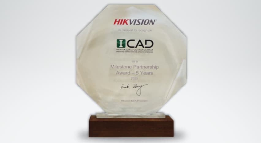 ICAD Honored by HIKVISION for its 5 Years Milestone Partnership - 2025