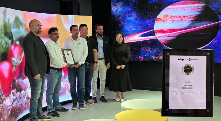 ICAD Honored as an Authorized Partner of Absen & Redington 2025